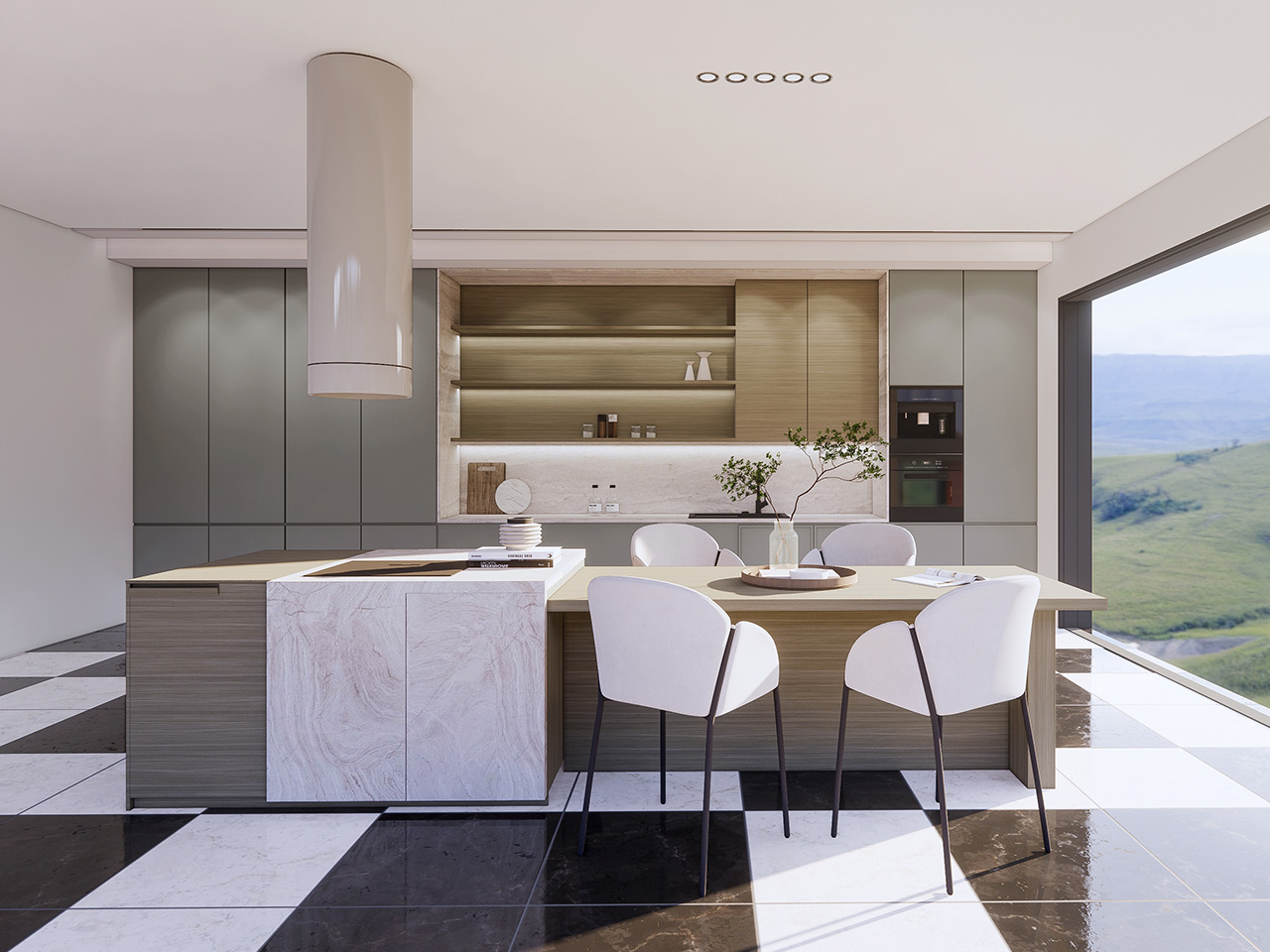 現(xiàn)代簡約風格-餐廳