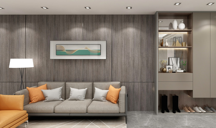 鵬鴻輕奢系護(hù)墻板，立體空間的無盡可能