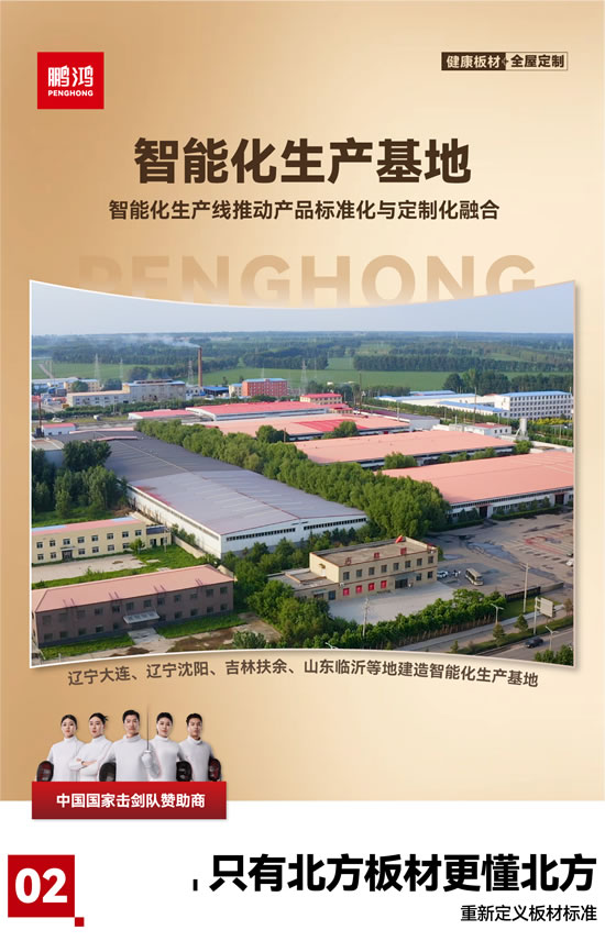 鵬鴻板材全屋定制生產(chǎn)基地